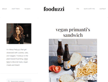 Tablet Screenshot of fooduzzi.com